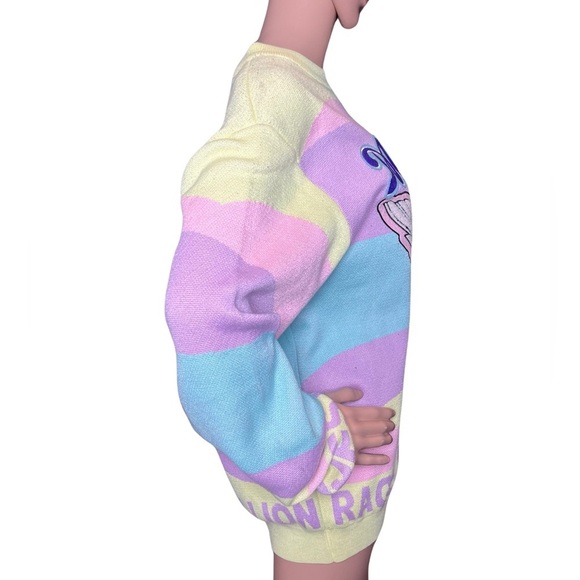 Majestik Sweater - Rage Of A Rebellion - Multi Pastel - SW2235 Size Medium - Picture 8 of 14